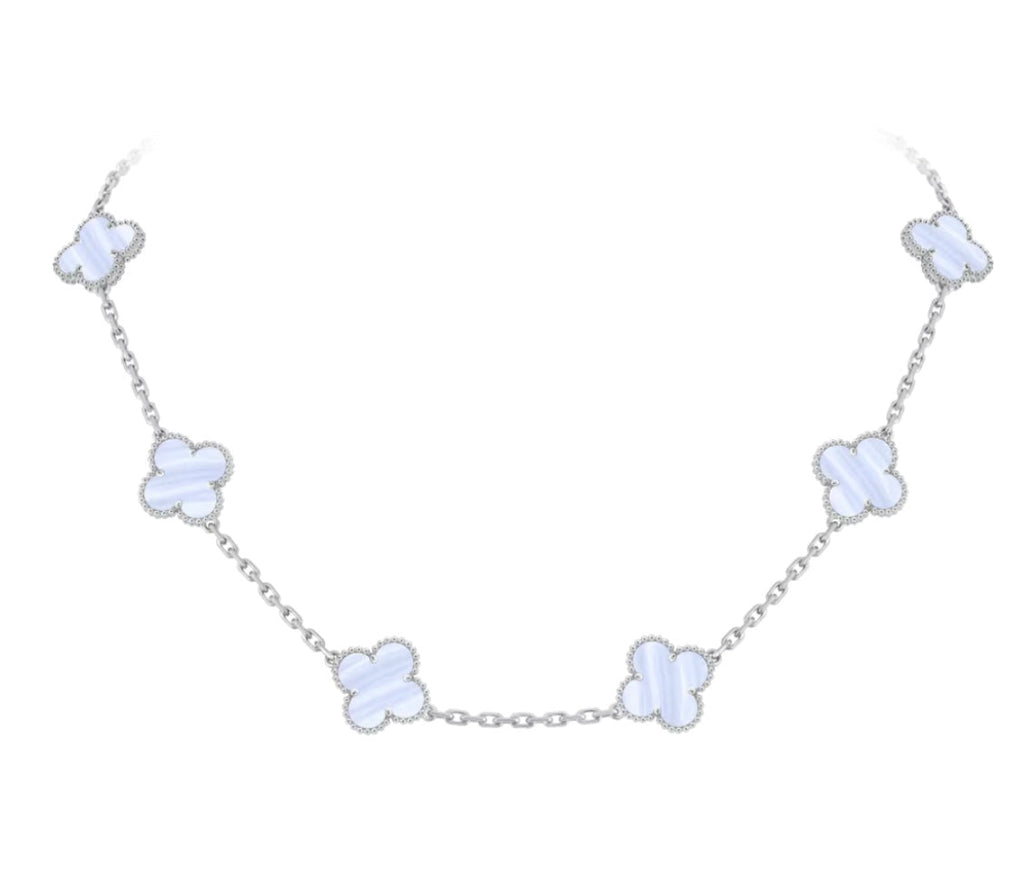 Custom 10 Motif Clover Necklace