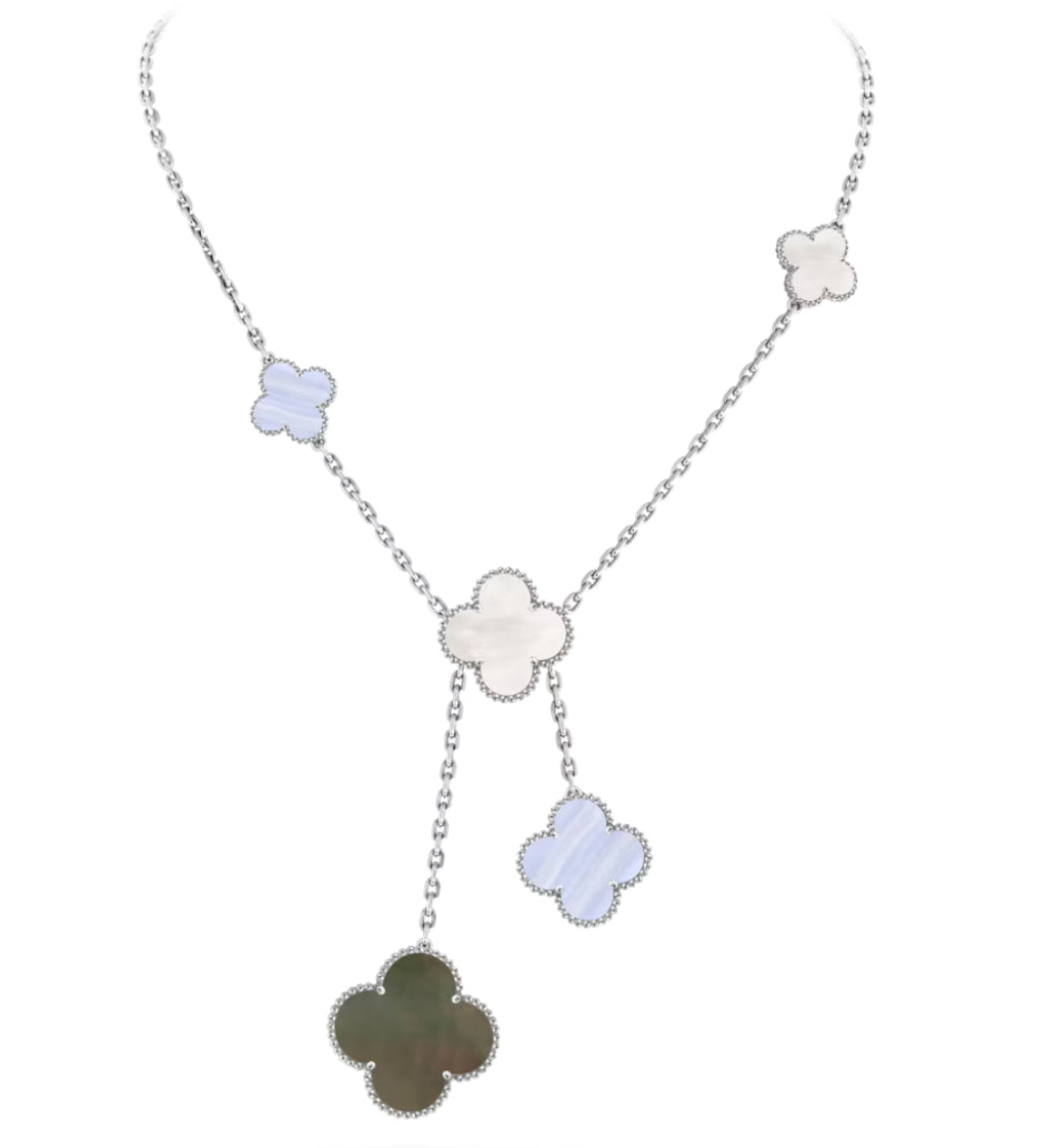 V Inspired 6 Motif Magic Necklace