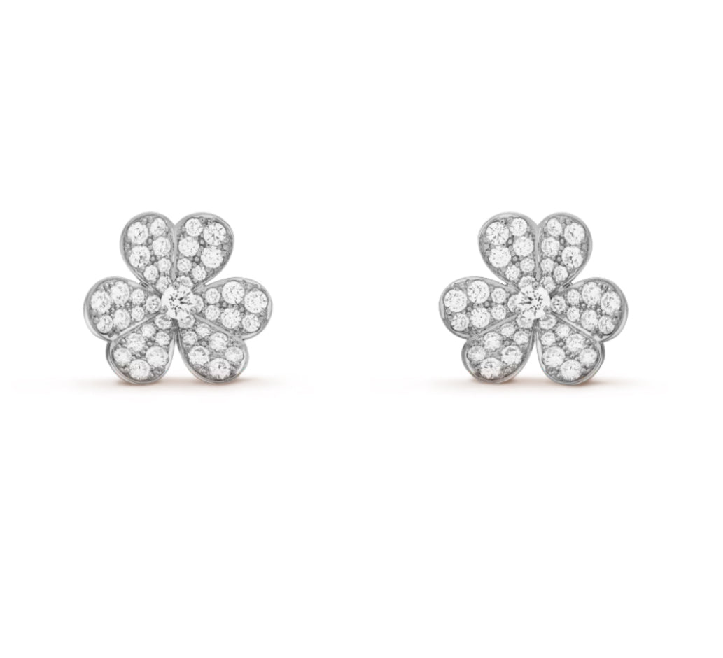 V Inspired Frivole Diamond Earrings