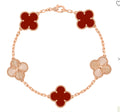 Custom 5 Motif Clover Bracelet