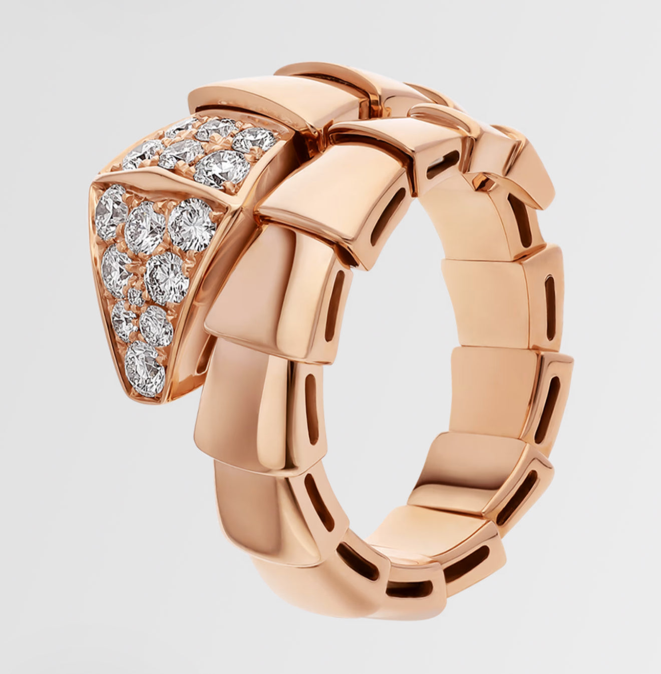 B Inspired Serpenti Viper Ring