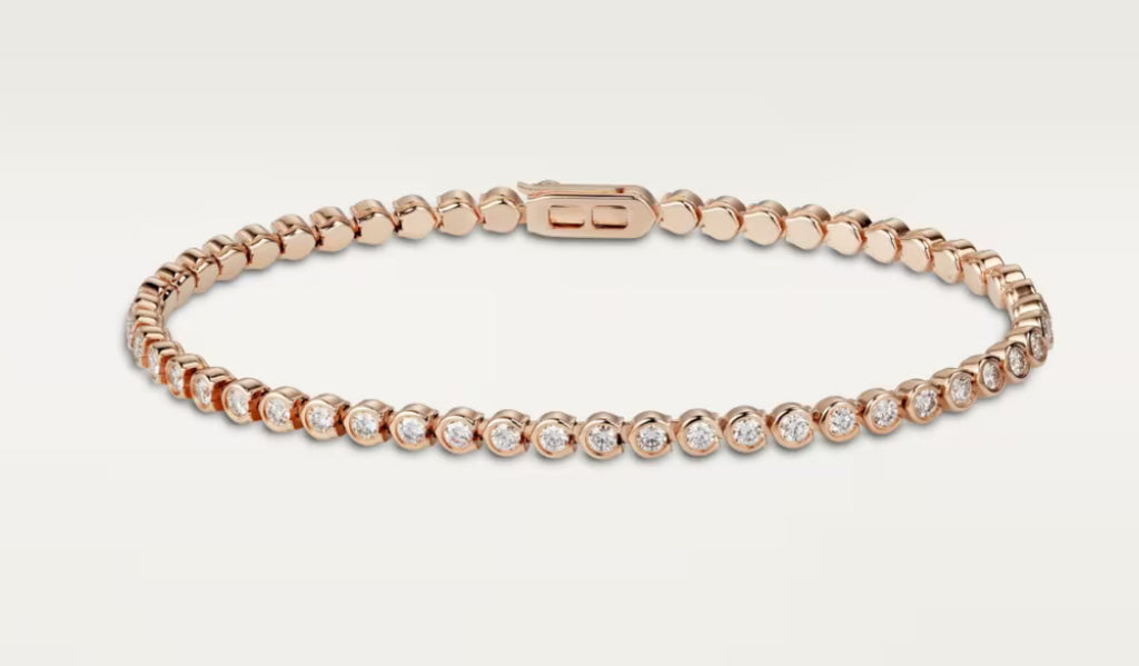 C Inspired “C” Tennis Bracelet